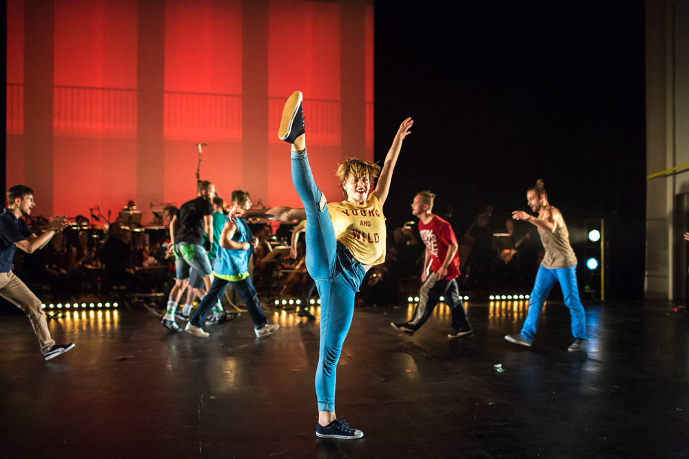 Premiere von SYMPHONIX im Festspielhaus Hellerau (® Christoph Seidler)