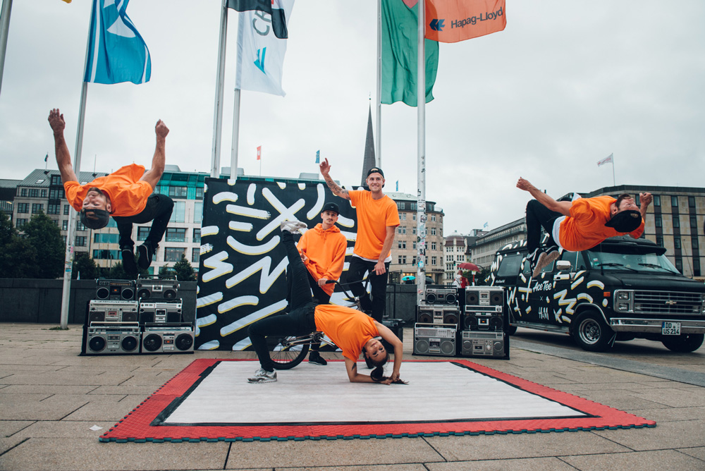 #AceTeexHM - Streetshows in Hamburg (® Cromatics, Kristijonas Duttke)