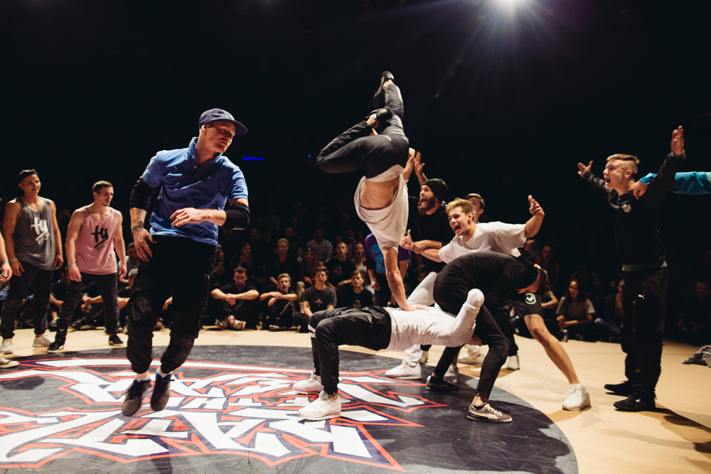 THE SAXONZ beim Battle Of The Year Germany 2015 (Foto: Erik Gross)