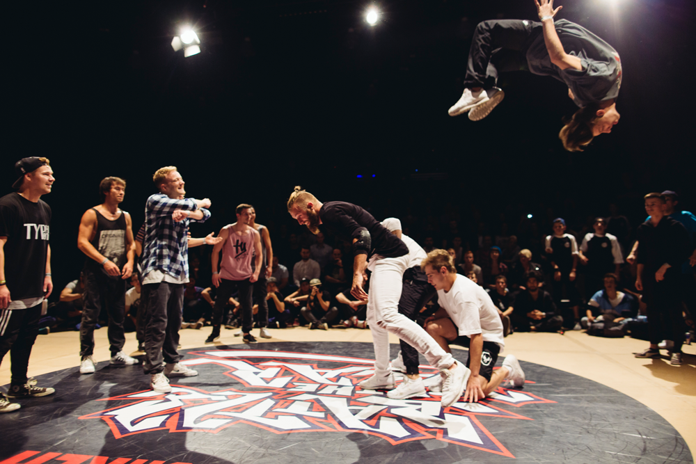 THE SAXONZ beim Battle Of The Year Germany 2015 (Foto: Erik Gross)