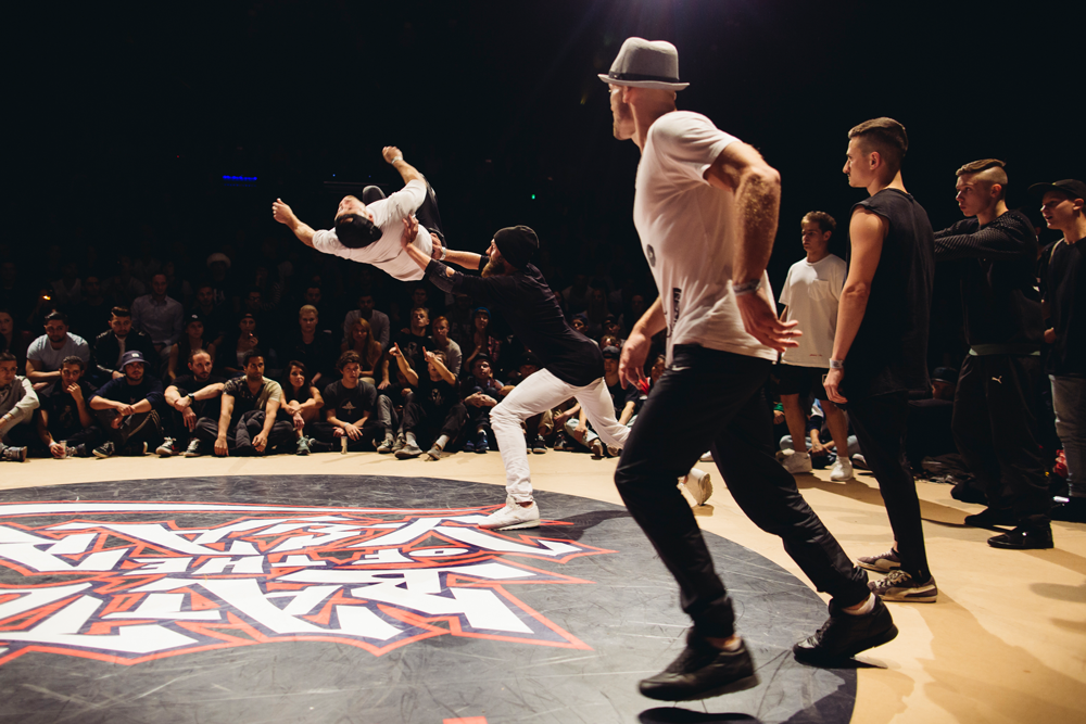 THE SAXONZ beim Battle Of The Year Germany 2015 (Foto: Erik Gross)