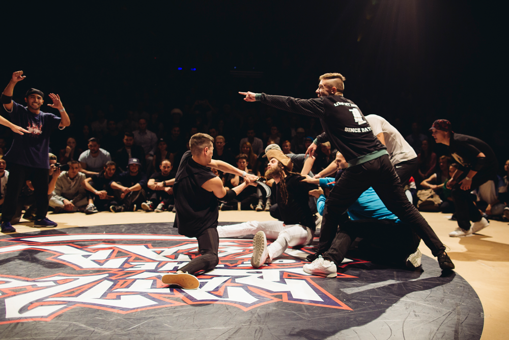 THE SAXONZ beim Battle Of The Year Germany 2015 (Foto: Erik Gross)
