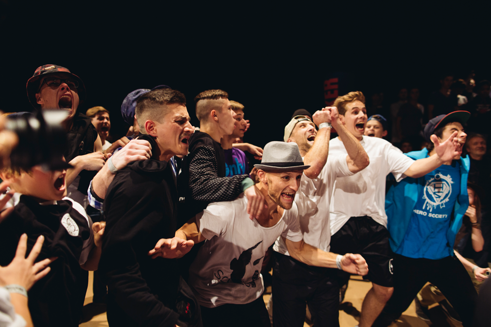 THE SAXONZ beim Battle Of The Year Germany 2015 (Foto: Erik Gross)