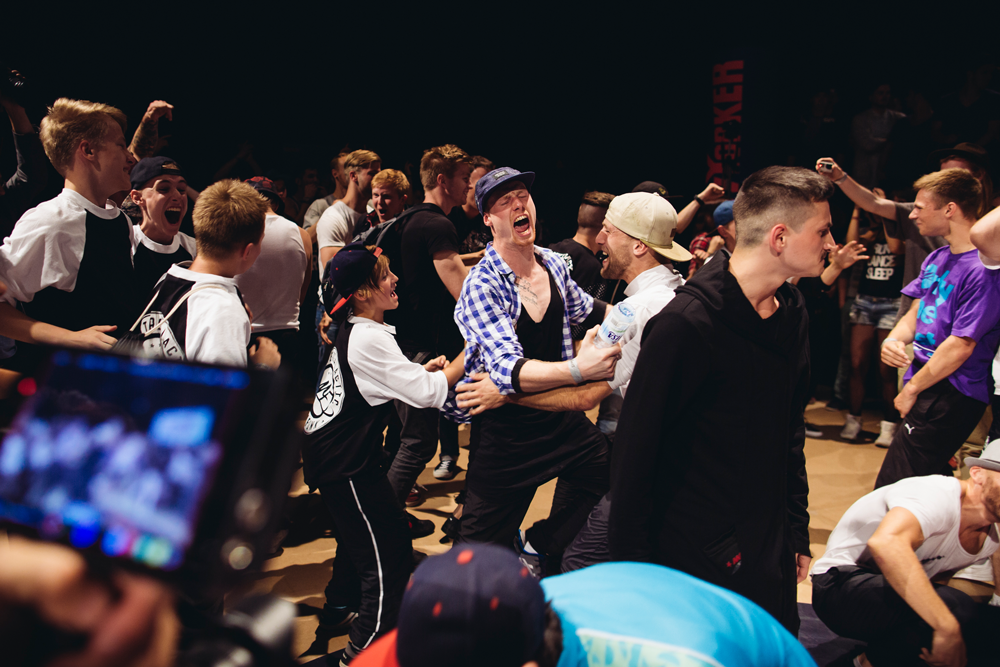 THE SAXONZ beim Battle Of The Year Germany 2015 (Foto: Erik Gross)