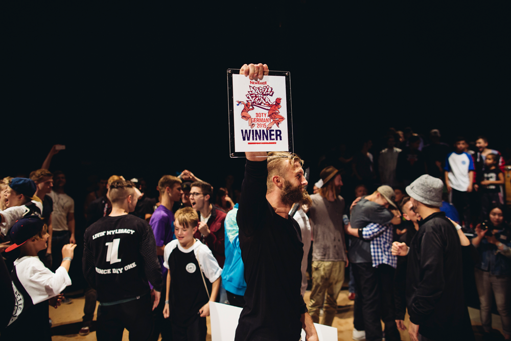 THE SAXONZ beim Battle Of The Year Germany 2015 (Foto: Erik Gross)