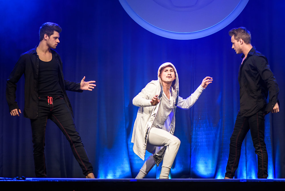 Showtime beim "Fest der Besten" der DVAG (® Nadja Eckart-Vogel, 2017)