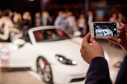 Produkt-Kick-Off des Porsche 718 Boxster in Leipzig (® Marco Prosch)