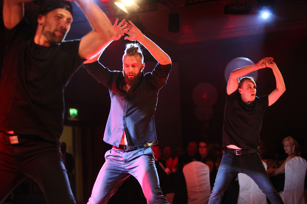 The Saxonz beim 25. Sächsischen Unternehmerball (® Andreas Koslowski/OCCASEO - Agentur für Live-Kommunikation)