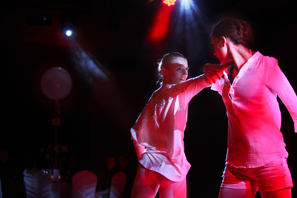 Juliette & Alicia beim 25. Sächsischen Unternehmerball (® Andreas Koslowski/OCCASEO - Agentur für Live-Kommunikation)